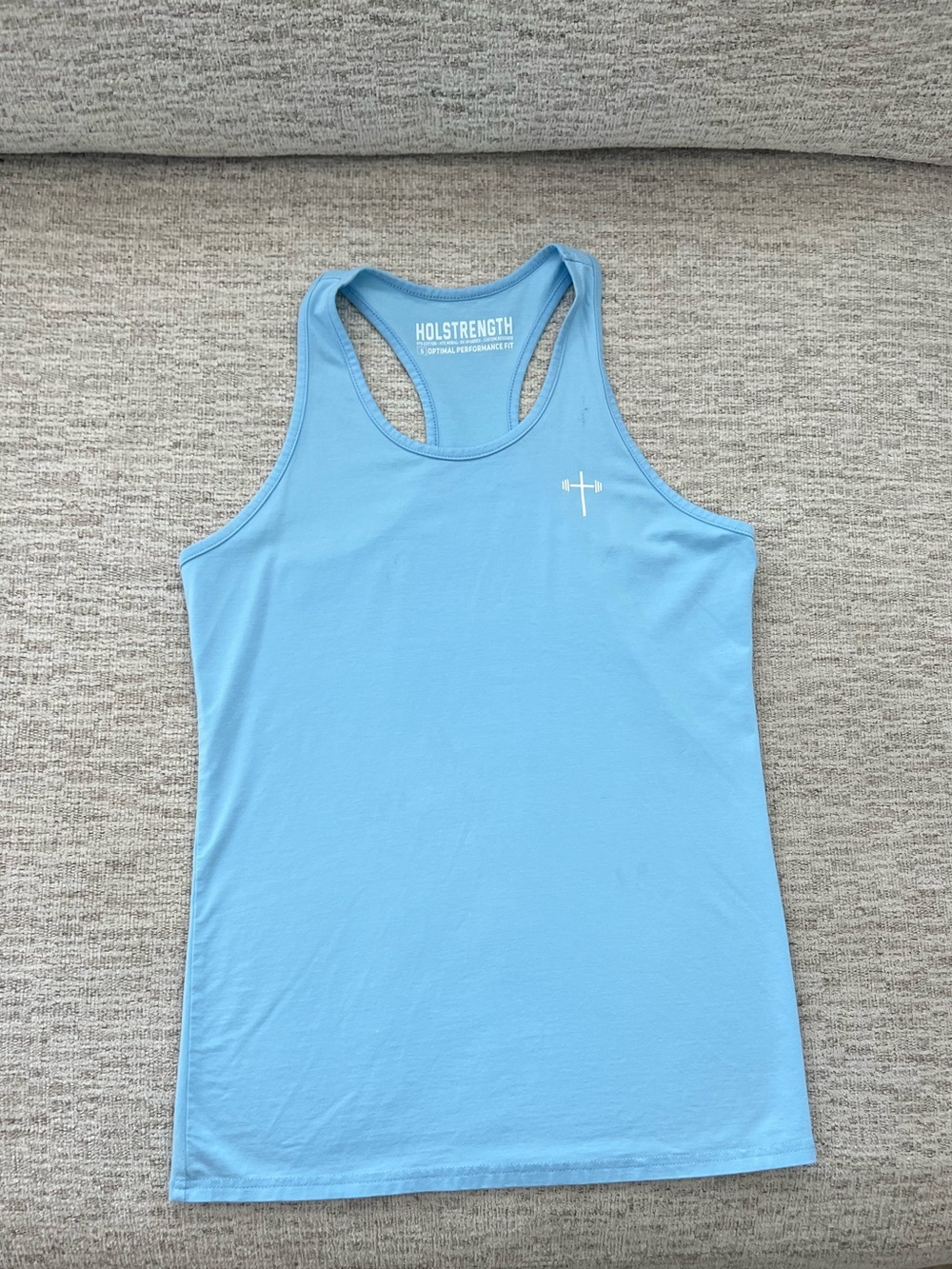 Baby Blue Christian Tank Top